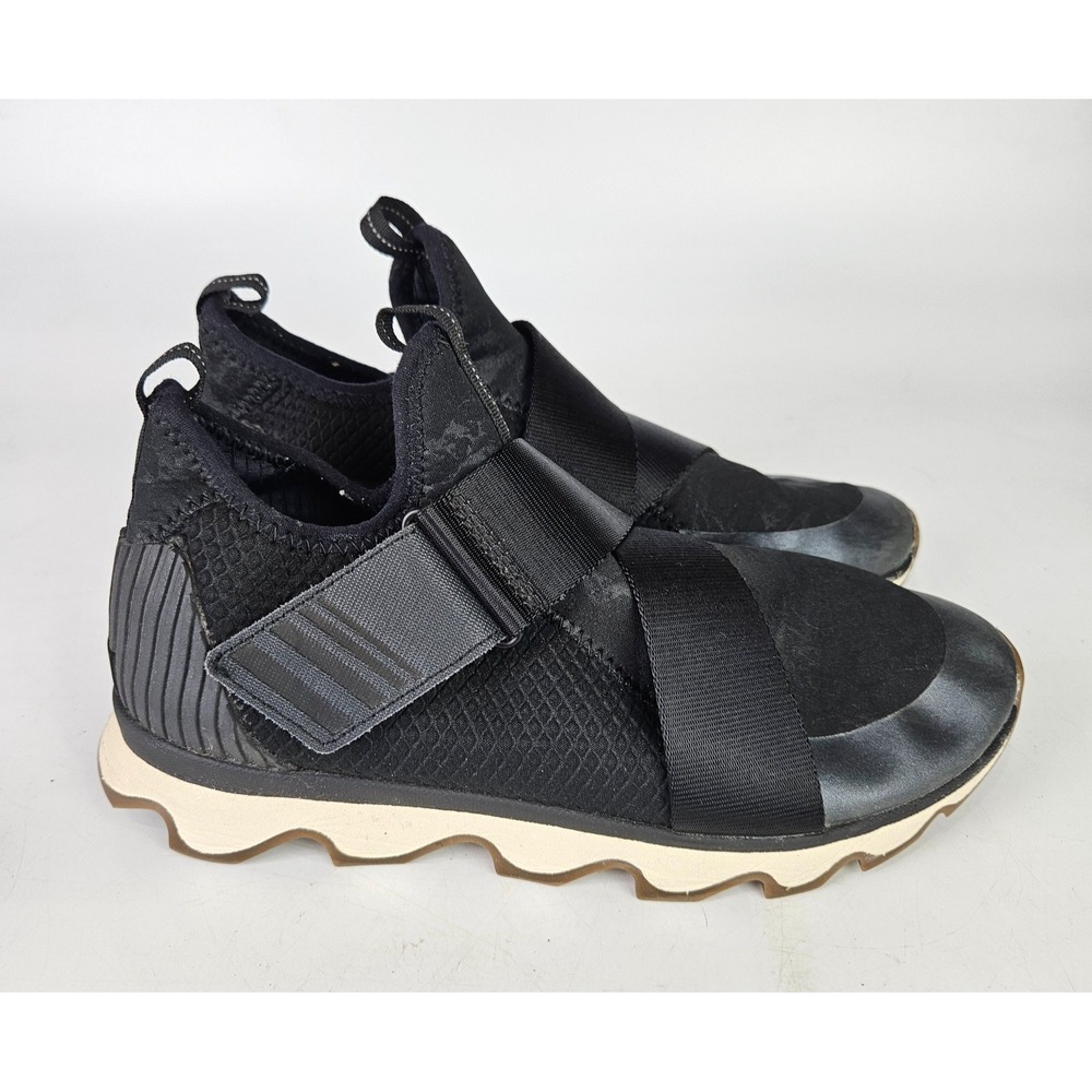 Sorel Kinetic Sneak Black Fashion Sneakers Women's Size 8.5 NL3774-010